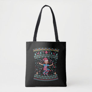 Tote Bag Roller Skate Fille de Noël