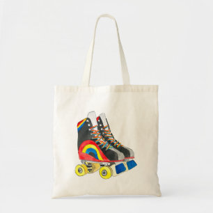 Tote Bag Rollerskates art des années quatre-vingts