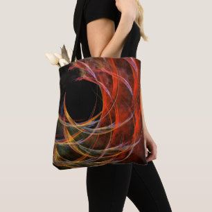 Tote Bag Rompre le cercle de l'art Abstrait