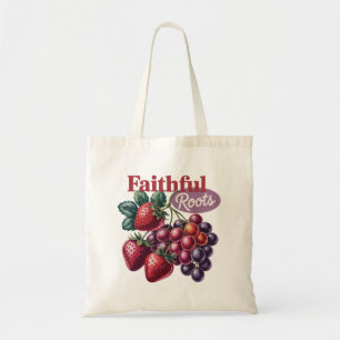 Tote Bag Roots fidèles Raisins fraises Tee Vintage