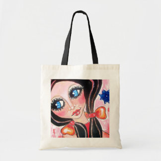 Tote Bag rosa flicka