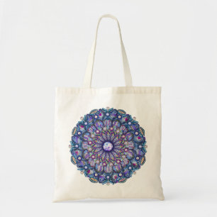 Tote Bag Rosace bleue