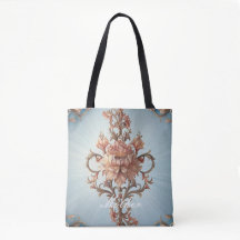 Rose baroque Fourre-tout