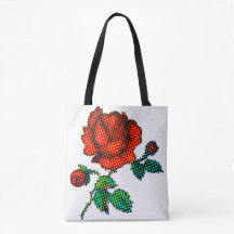 Rose Bloom Halftone Beaux-Arts