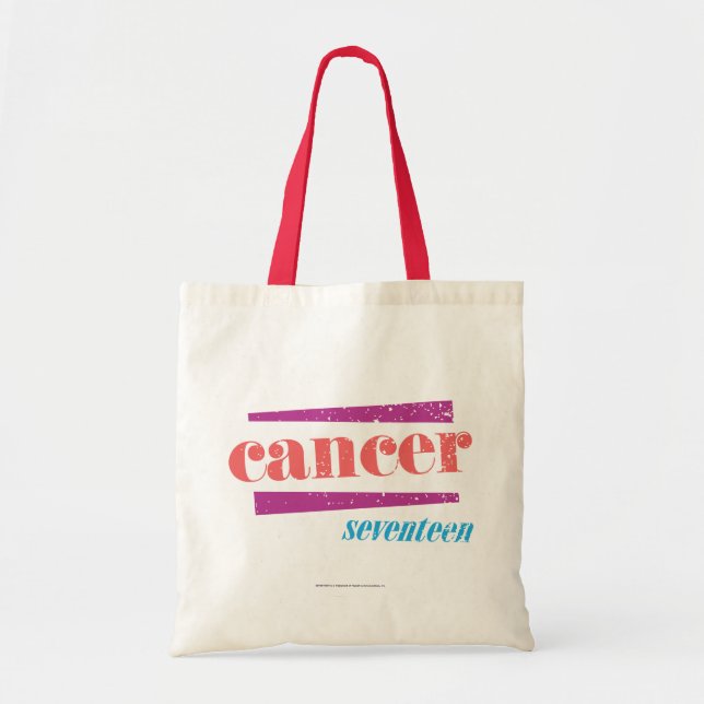 Tote Bag Rose de Cancer (Devant)