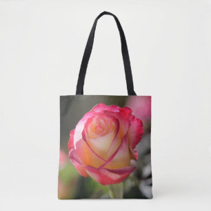 Tote Bag Rose Double Delight