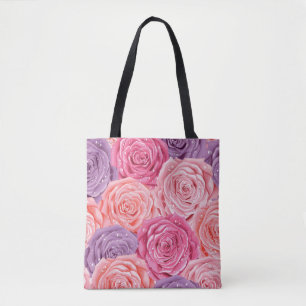 Tote Bag Rose Galore : Beau Motif sans couture.