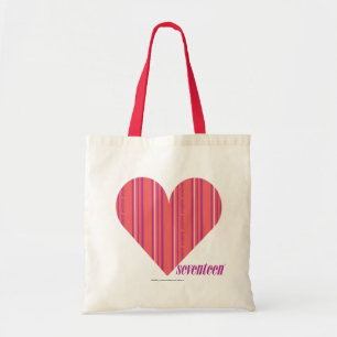 Tote Bag Rose mince 3 de rayures