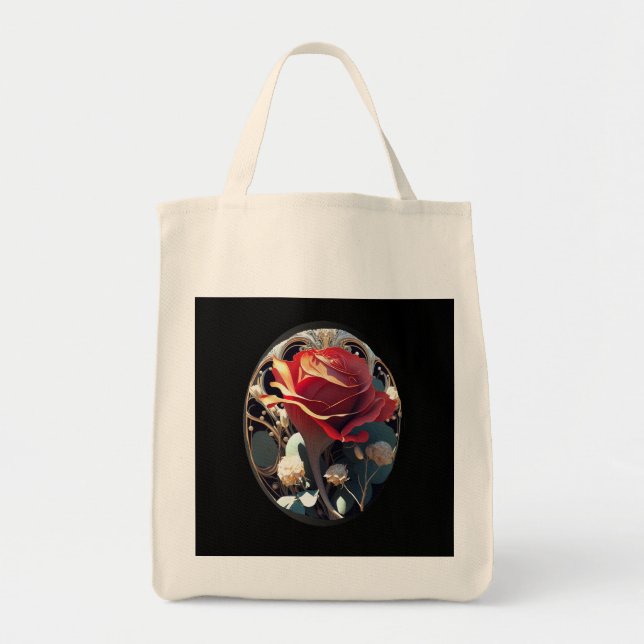 Tote Bag ROSE n° 1 (Devant)