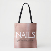 Rose Noir - Clous Rose Or - Salon