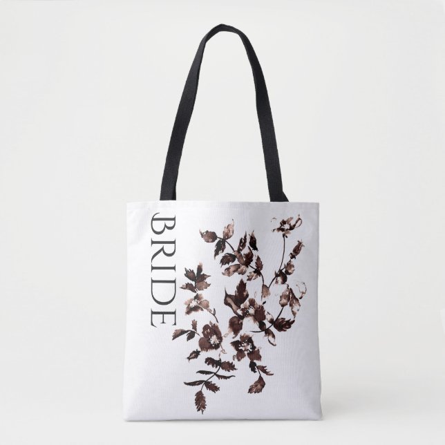 Tote Bag Rose rustique vintage (Devant)