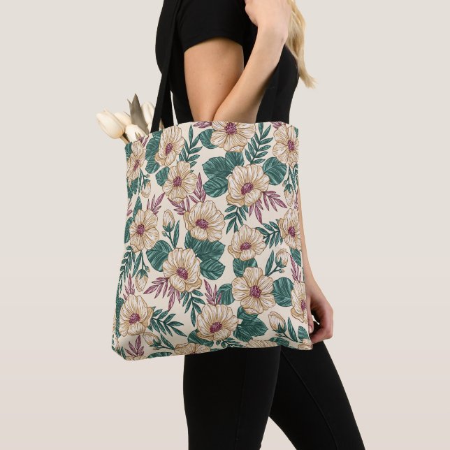 Tote Bag Roses (De près)