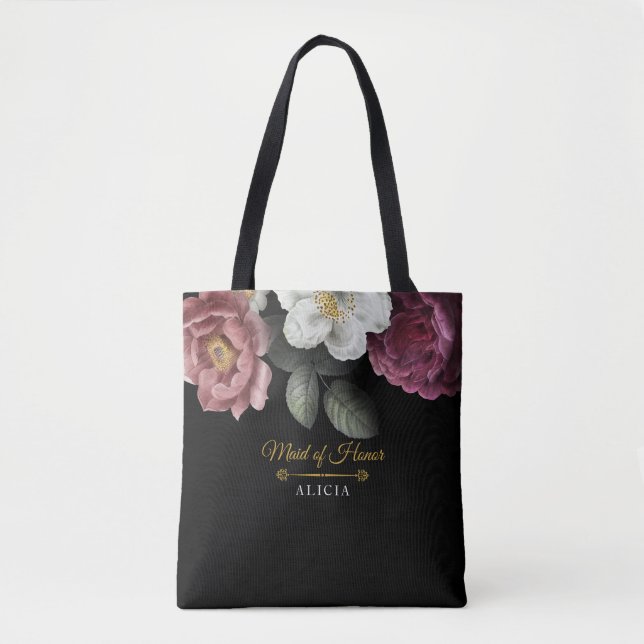 Tote Bag Roses de floraison (Devant)