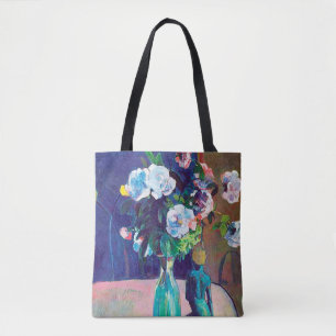 Tote Bag Roses et statuette, Gauguin