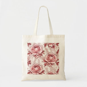 Tote Bag Roses roses roses Motif Floral