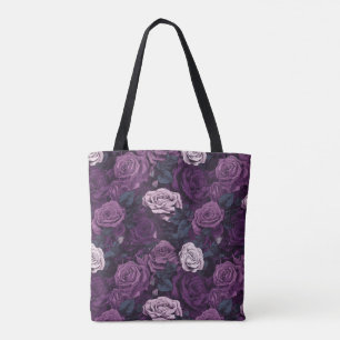 Tote Bag Roses violets