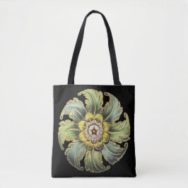 Tote Bag Rosette architecturale antique n° 1