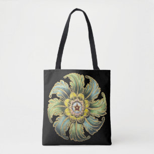 Tote Bag Rosette architecturale antique n° 1
