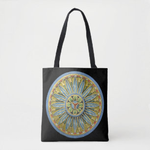 Tote Bag Rosette architecturale antique n° 2