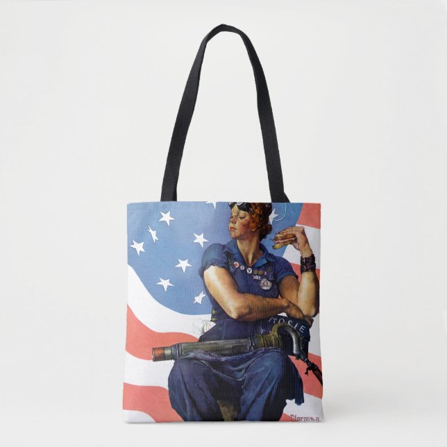 Tote Bag Rosie la riveteuse (Devant)