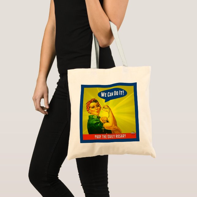 Tote Bag Rosie le chapelet saint de rivoir (Devant (produit))