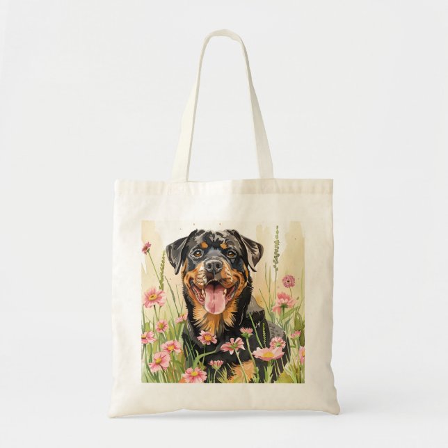  Tote Bag – Rottweiler Tote Bag  (Devant)