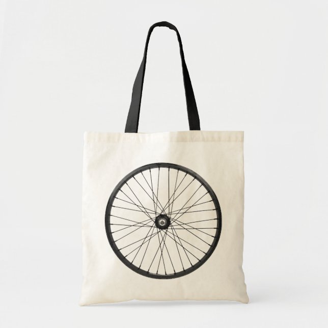 Tote Bag roue de vélo (Devant)