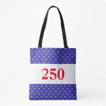 Rouge Blanc & Bleu Patriotique 250 Bouton