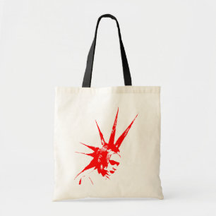 Tote Bag rouge de punkgirl