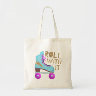 Tote Bag ROULER AVEC Devis de patinage à rouleaux