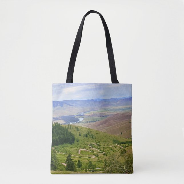 Tote Bag Route sinueuse (Devant)