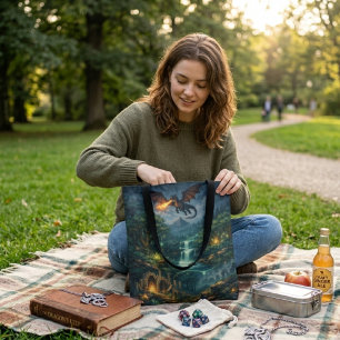 Tote Bag Royaumes mythiques Légendes fragmentées