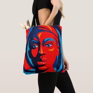Tote Bag Ruby en rouge ravissant