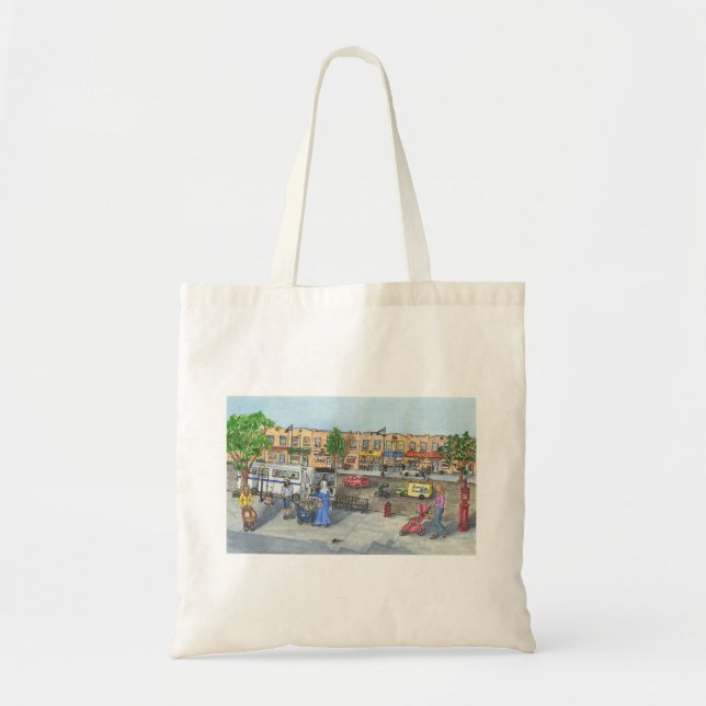 Tote Bag Rue de Brooklyn (Devant)