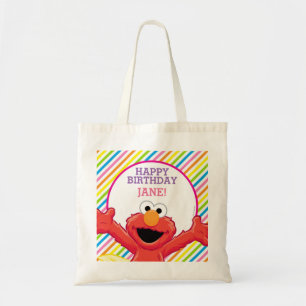 Tote Bag Rue Sésame   Anniversaire d'Elmo Girl