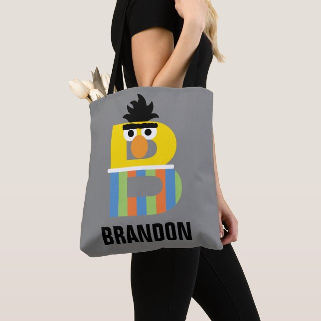 Tote Bag Rue Sésame | B est pour Bert (De près)