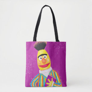 Tote Bag Rue Sésame Bert Holding Book