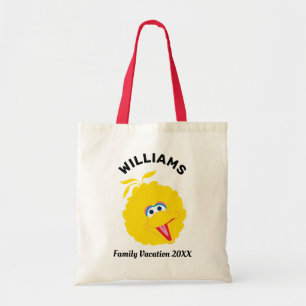 Tote Bag Rue Sésame   Big Bird Famille Vacances