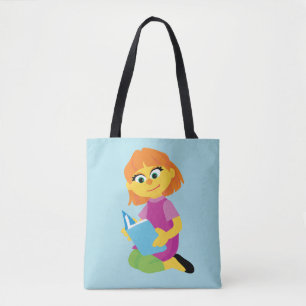 Tote Bag Rue Sésame   Julia Lire un livre