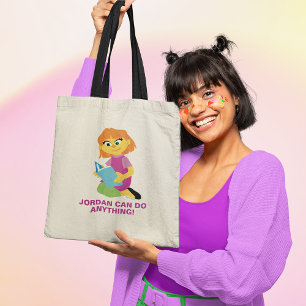 Tote Bag Rue Sésame   Julia lit un livre