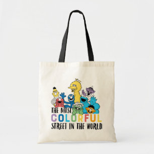 Tote Bag Rue Sésame   La Rue La Plus Colorée