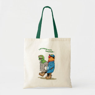 Tote Bag Rue Sésame Oscar & Bruno l'éboueur