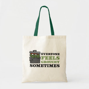 Tote Bag Rue Sésame   Oscar le Grouch se sent Grouch