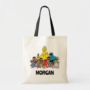 Tote Bag Rue Sésame Sesame Pals Ajoutez Votre Nom