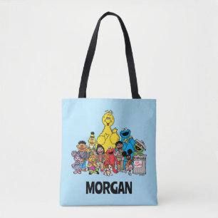 Tote Bag Rue Sésame Sesame Pals Ajoutez Votre Nom