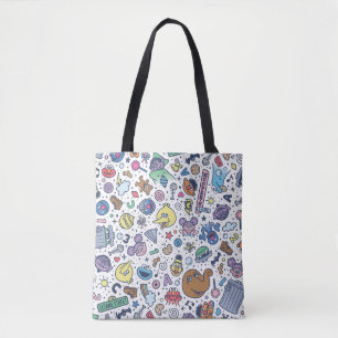 Tote Bag Rue Sésame   Sesame Pals DoodMotif