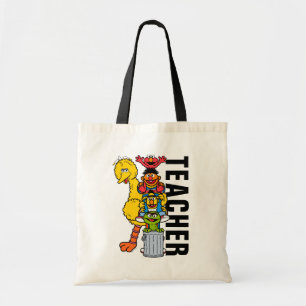 Tote Bag Rue Sésame Sesame Street Pals enseignant