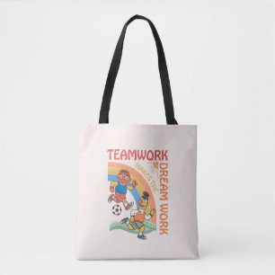 Tote Bag Rue Sésame   Travail d'équipe Ernie & Bert