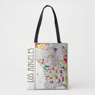 Tote Bag Rues de Los Angeles