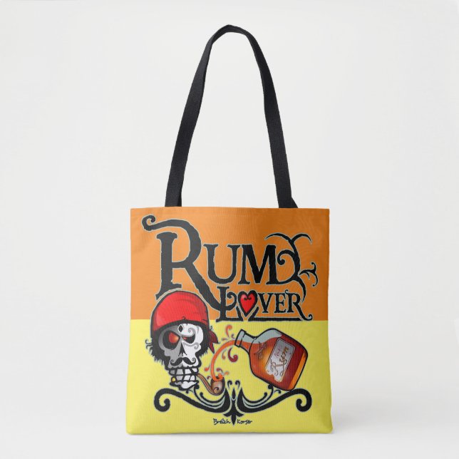 Tote Bag Rum lover (Devant)